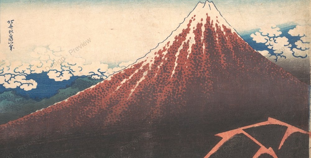 Rainstorm Beneath the Summit — watermarked preview
