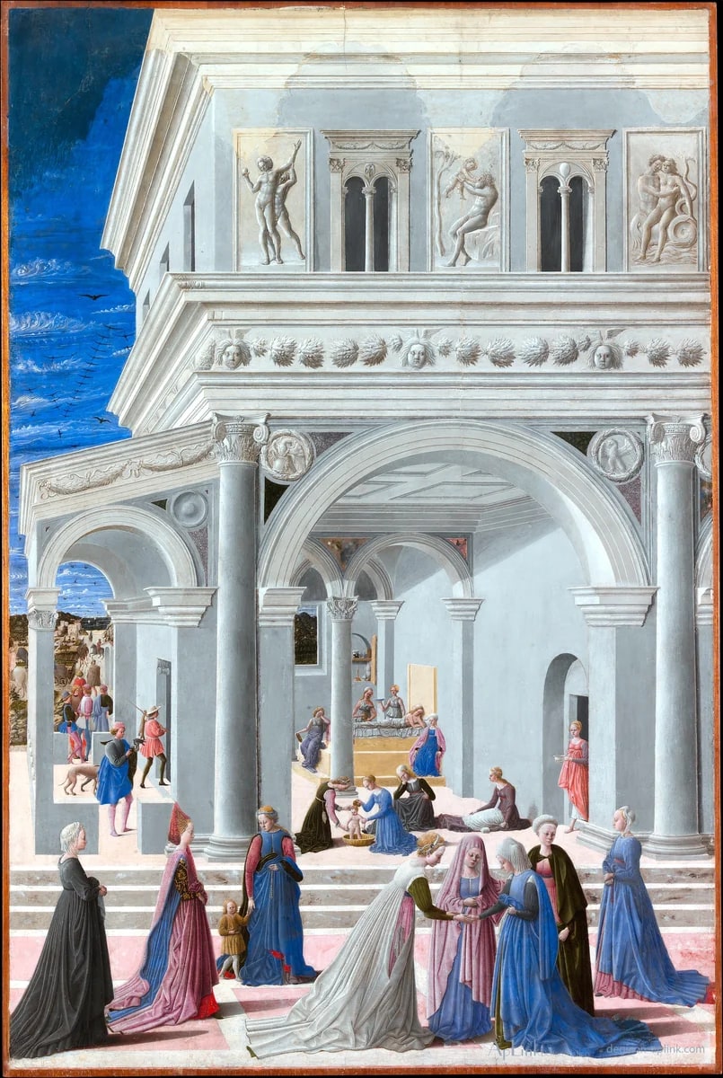 The Birth of the Virgin — パリの古写真