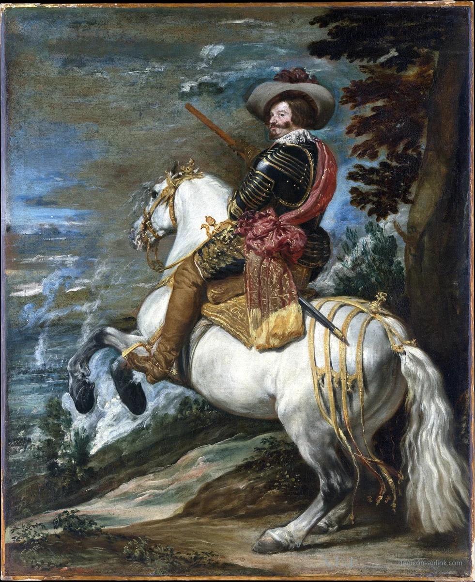 Don Gaspar de Guzmán (1587–1645), Count-Duke of Olivares — パリの古写真