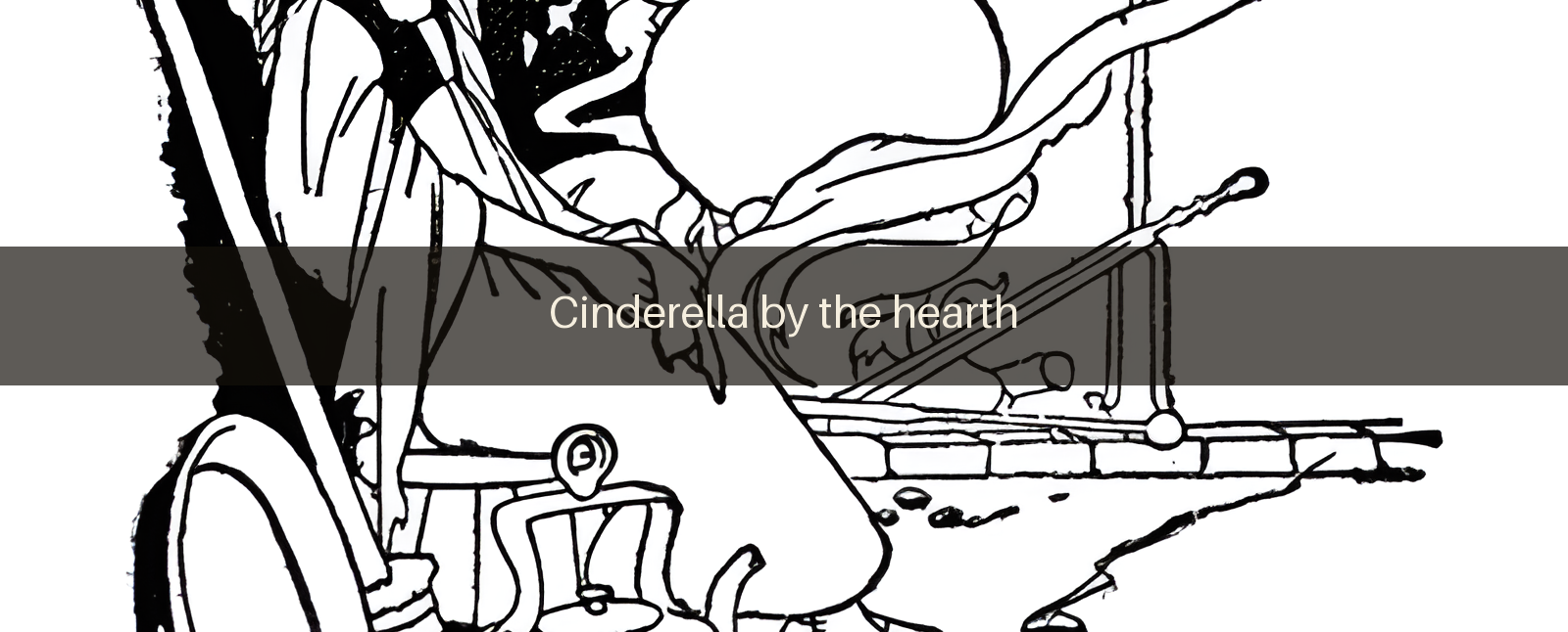 Cinderella by the hearth — マグ（ラップ） texture