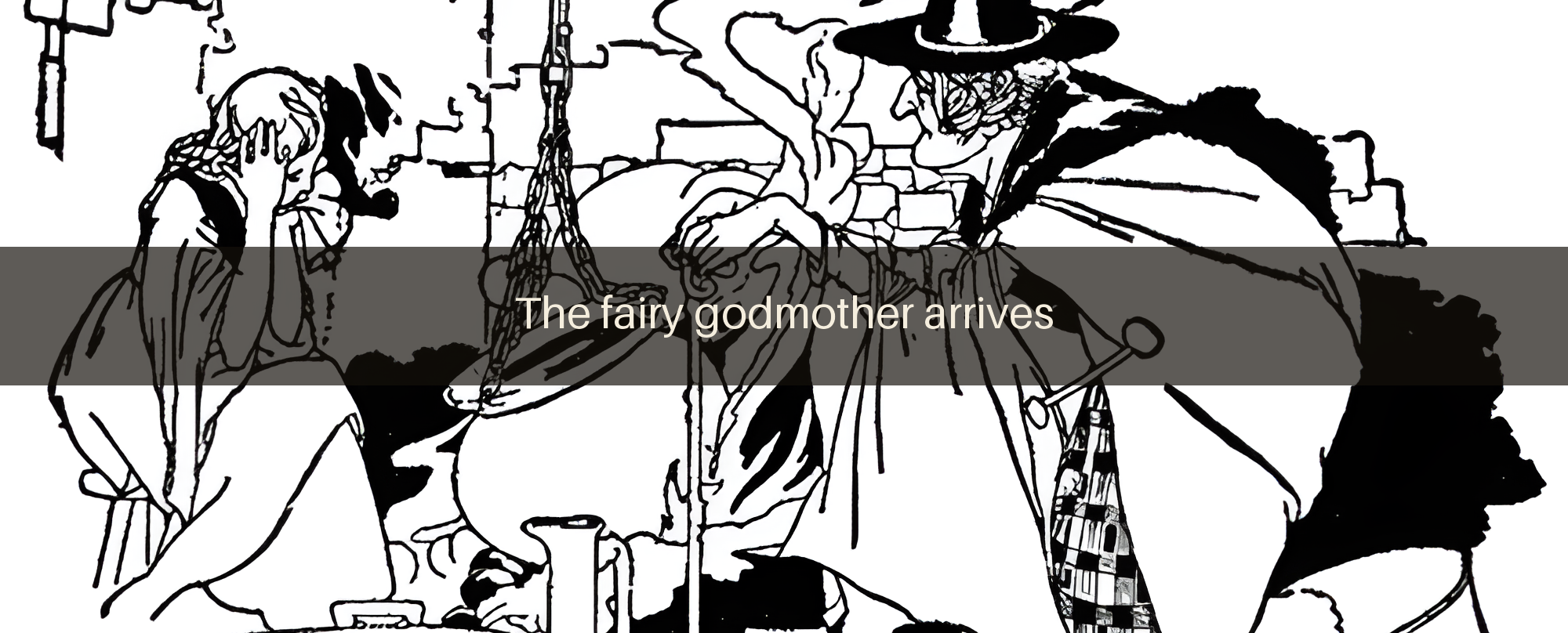 The fairy godmother arrives — マグ（ラップ） texture