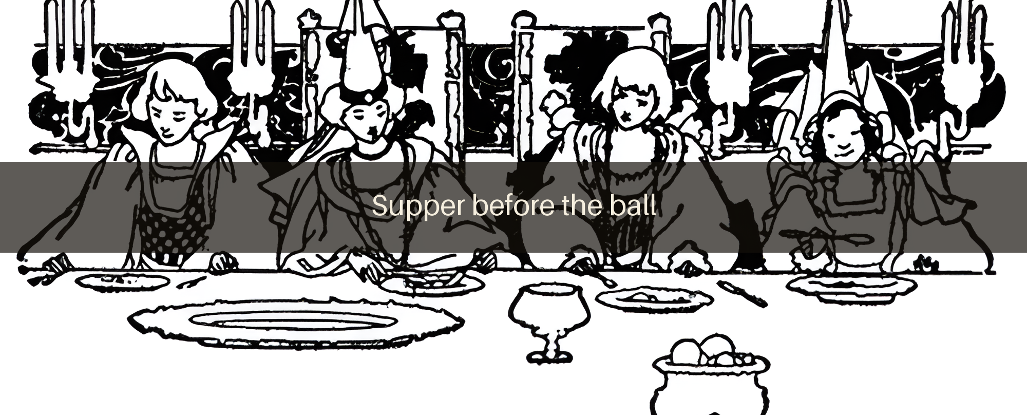 Supper before the ball — マグ（ラップ） texture